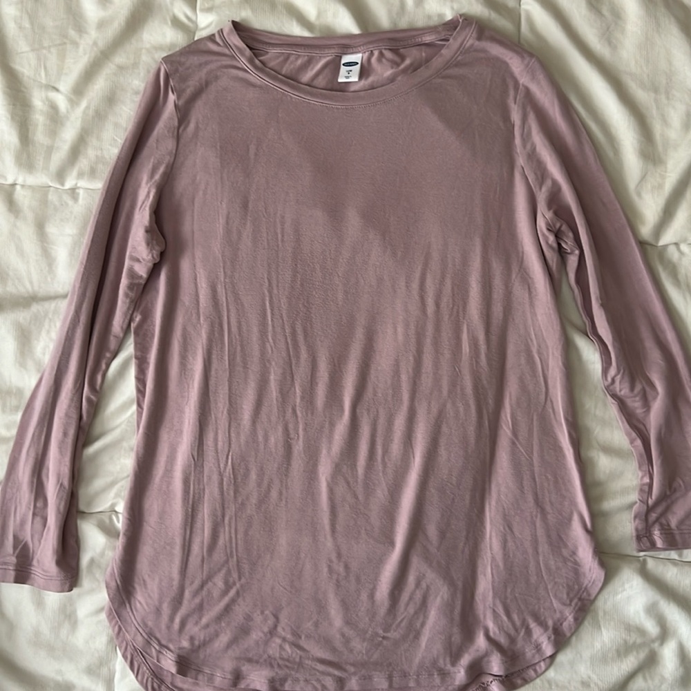 Mauve Luxe Long Sleeve Top